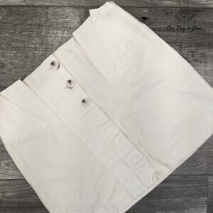 Altar'd State 3 Button Mini Skirt Size S